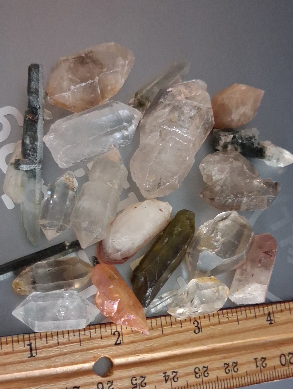 Natural Mixed Quartz Crystal Points - Clear Etc Jewelry Artist Clearance Lot